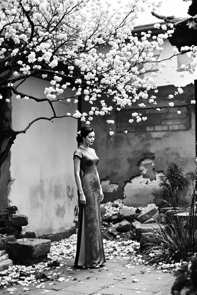 小城之春 - 经典老电影、修复影片 小城之春(1948)黑白电影海报